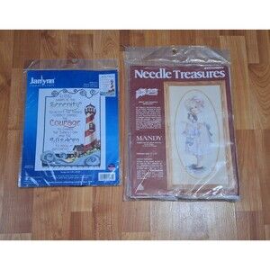 Cross Stitch Needle Works Mandy Janlynn Sealed Vintage
